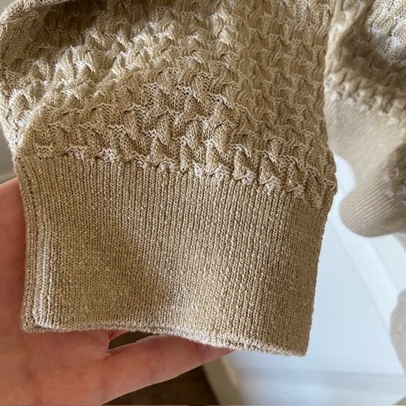 Tricots St Raphael Collection Gold V-Neck Sweater Golf Resort Silk Men's 2XL NWT - Picture 5 of 7